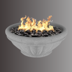 Concrete Fire Bowls Tuscany 30"